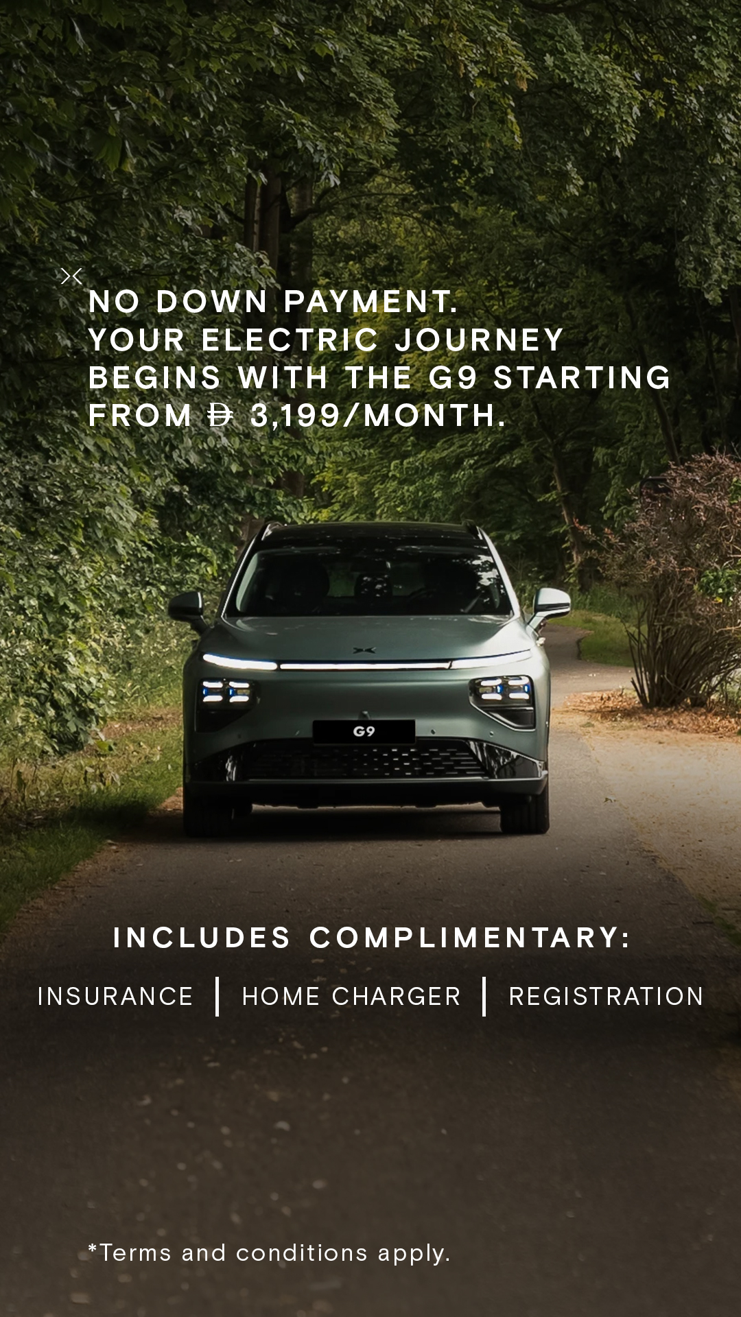 XPENG Mobile Landing